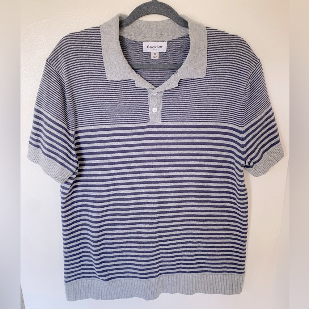 Goodfellow striped polo